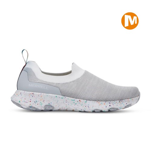 Merrell Cloud Moc Knit Sneaker Herren Weiß [DE-DPJUE]